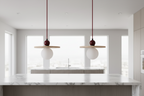 ToroGlow Nordic Travertine Pendant Light