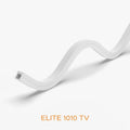 White LED strip light on a white background with 'ELITE 1010 TV' text.